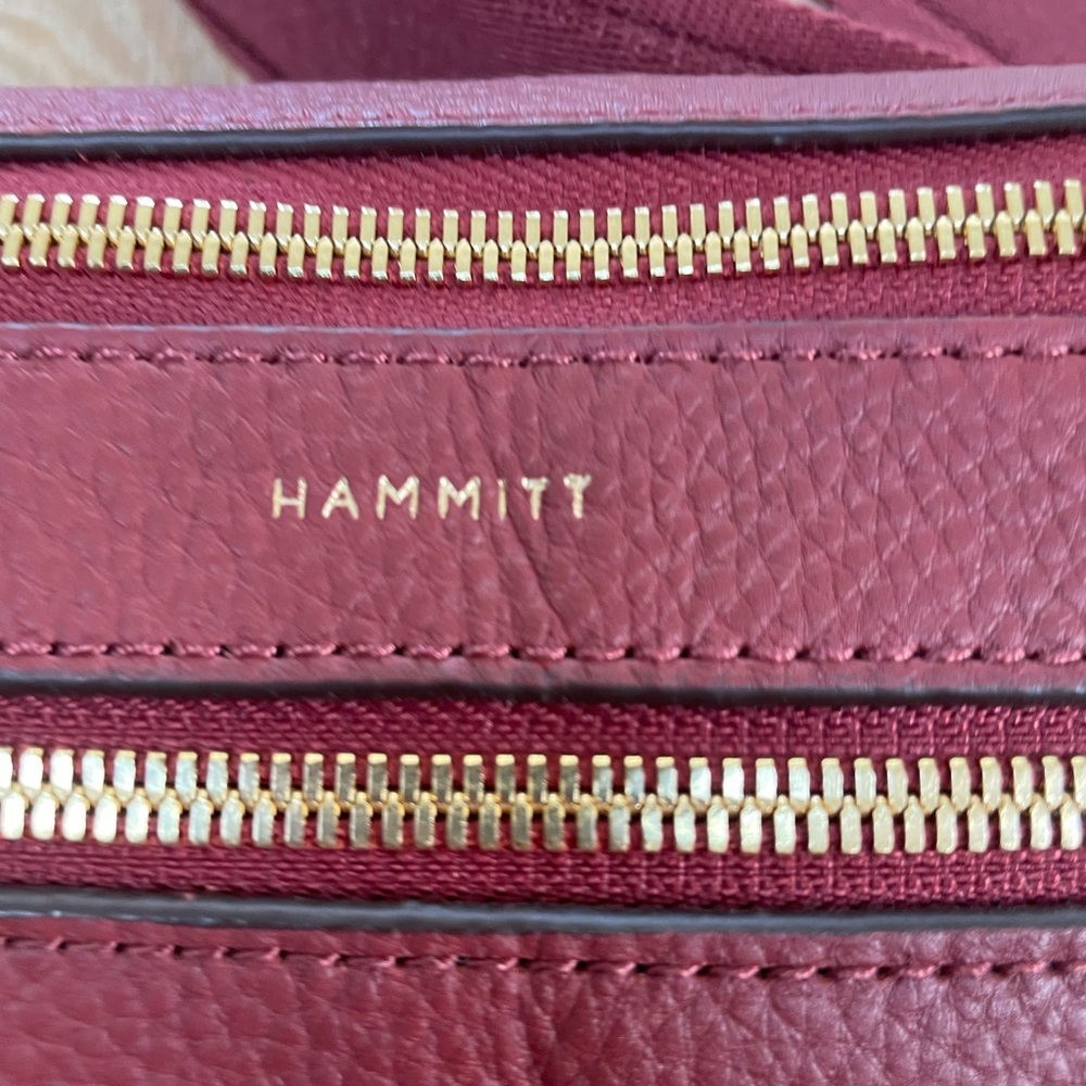 NWT $295 Hammitt Charles Leather Crossbody Belt Bag - Picture 2 of 11